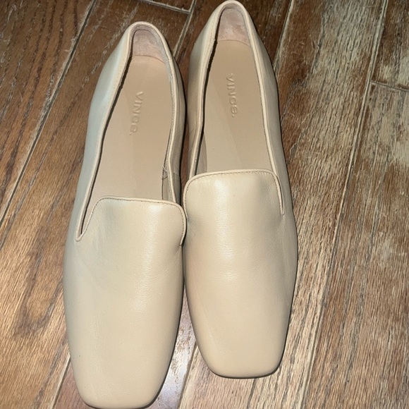 VINCE Brette Leather Easy Loafer in Cappuccino - Picture 4 of 8